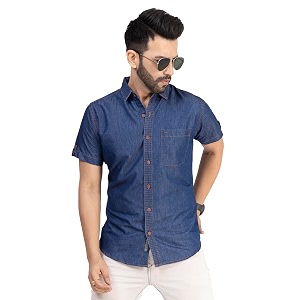 Mens Denim Casual Shirts for Men