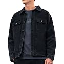 Men's Denim Jacket Vintage Casual Button Down Trucker Jacket