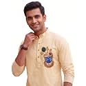 Men39s Digital Printed Kurta for Festival Navratri