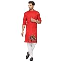 Men39s Digital Printed Kurta for Festival
