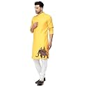 Men39s Digital Printed Kurta for Festival