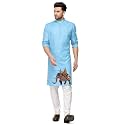 Men39s Digital Printed Kurta for Festival