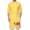 Men39s Digital Printed Kurta for Festival