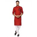Men39s Digital Printed Kurta for Festival Navratri