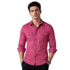 Mens Double Flap Pocket Regular Fit