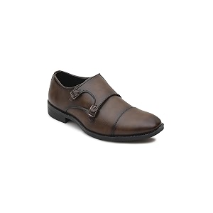 Mens Double Monk Strap Formal Shoes