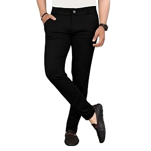 Mens Everyday Wear Trousers Regular Fit