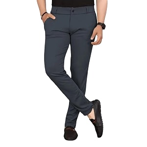 Mens Everyday Wear Trousers Regular Fit