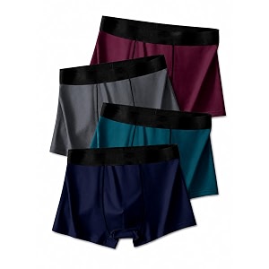 Mens Extra Thin Elastic Underwear Long Comfortable