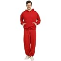 Men39s Fleece Long Sleeve Pullover Hoodies Set