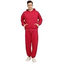 Men39s Fleece Long Sleeve Pullover Hoodies Set