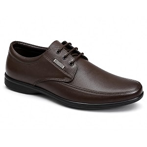 Mens Formal Derby Shoes Synthetic Leather Upper