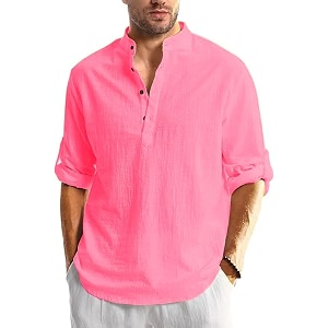 Mens Full Sleeve Beige Color Cotton Blend