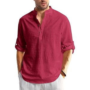 Mens Full Sleeve Beige Color Cotton Blend