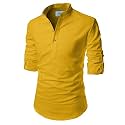 Men39s Full Sleeve Beige Color Cotton Blend