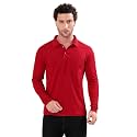 Men39s Full Sleeve Polo T-Shirt Soft