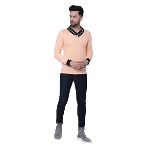 men39s full sleeve shawl peach pack of 1