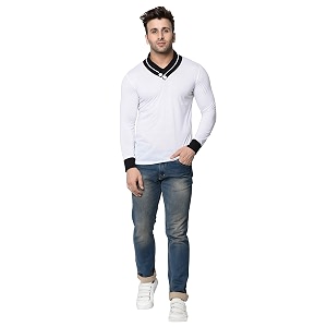 men39s full sleeve shawl white pack of 1