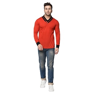 men39s full sleeve shawl red pack of 1