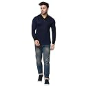 Men's Full Sleeve Shawl (Navy Black) Pack of 1
