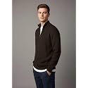 Men39s Full Sleeve Winter Wool Half Zipper
