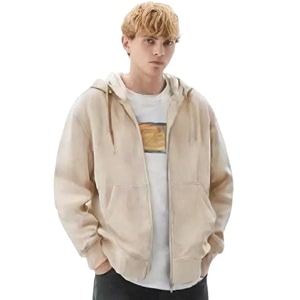 Mens Full Sleeve Zip-Through Hoodie Jacket