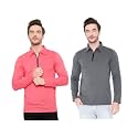 Men39s Full Sleeve Zip Collared Neck Pack