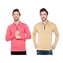 Men39s Full Sleeve Zip Collared Neck Pack