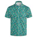 Men's Funny Golf Shirt Short Sleeve, Casual Polo Shirts for Men