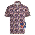 Men's Funny Golf Shirt Short Sleeve, Casual Polo Shirts for Men
