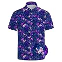 Men's Funny Golf Shirt Short Sleeve, Casual Polo Shirts for Men
