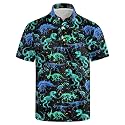 Men's Funny Golf Shirt Short Sleeve, Casual Polo Shirts for Men