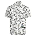 Men's Funny Golf Shirt Short Sleeve, Casual Polo Shirts for Men