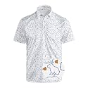 Men's Funny Golf Shirt Short Sleeve, Casual Polo Shirts for Men