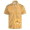 Men's Funny Golf Shirt Short Sleeve, Casual Polo Shirts for Men