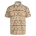 Men's Funny Golf Shirt Short Sleeve, Casual Polo Shirts for Men