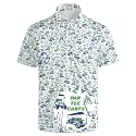 Men's Funny Golf Shirt Short Sleeve, Casual Polo Shirts for Men
