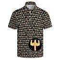 Men's Funny Golf Shirt Short Sleeve, Casual Polo Shirts for Men
