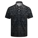 Men's Funny Golf Shirt Short Sleeve, Casual Polo Shirts for Men