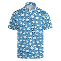 Men's Funny Golf Shirt Short Sleeve, Casual Polo Shirts for Men