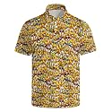 Men's Funny Golf Shirt Short Sleeve, Casual Polo Shirts for Men