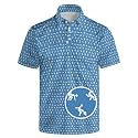 Men's Funny Golf Shirt Short Sleeve, Casual Polo Shirts for Men