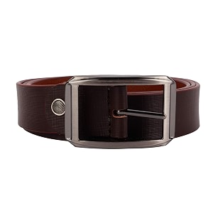Mens Genuine Leather Brown Formal Belt .100