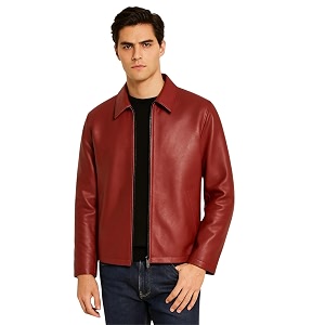 Mens Genuine Leather Jacket for Men Women