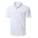 Men's Golf Polo Shirts Dry Fit Moisture Wicking Performance Short Sleeve