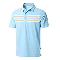 Men's Golf Polo Shirts Dry Fit Moisture Wicking Performance Short Sleeve