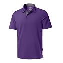 Men's Golf Polo Shirts Dry Fit Moisture Wicking Performance Short Sleeve