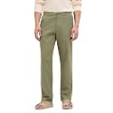 Men39s Grey Cotton Straight Fit Casual Trouser