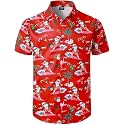 Men's Hawaiian Shirt Button Down Summer Short Sleeve Shirt