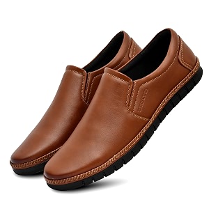 Mens Highly Comfortable Flexible Leather Shoe Stylish